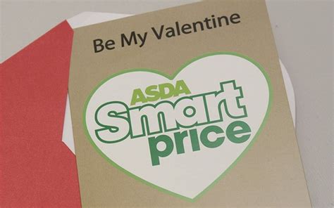 With love from Asda, the 7p Valentine’s card 